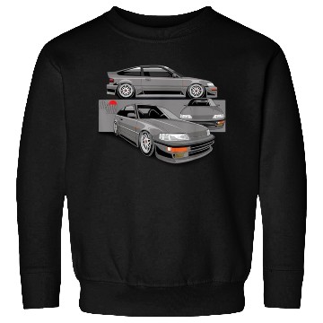 Discover 90s JDM CR Hatch Car Graphic Sweatshirts