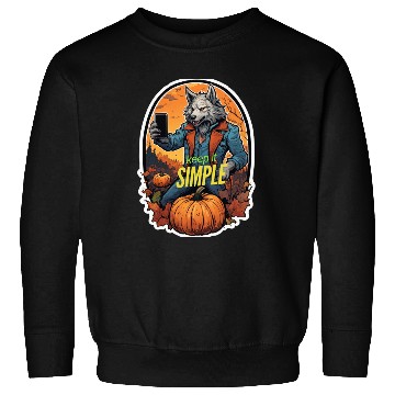 Discover Werewolf Selfie: Pumpkin Patch Edition Unique T-Sh Sweatshirts