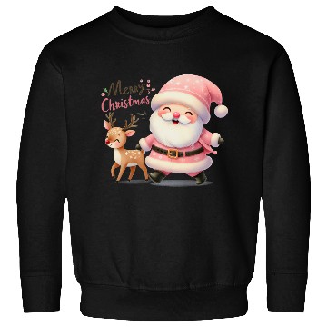 Discover Merry Christmas Santa Reindeer Sweatshirts