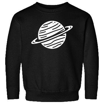 Discover Minimalistic Saturn Planet Space Vector path38 Sweatshirts