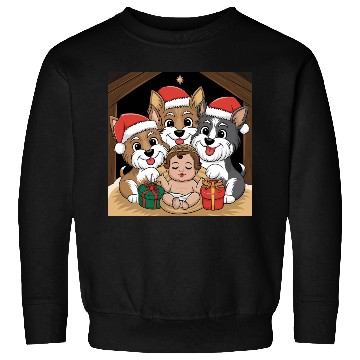 Discover Jesus was born yorkies adoring Sweatshirts