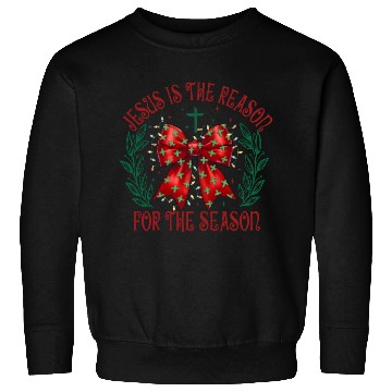 Discover Christmas Bow, Christmas Retro Sweatshirts