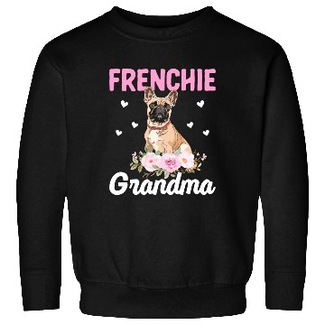 Discover Bulldog Lover French Bulldogs Grandma Frenchie Gra Sweatshirts