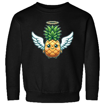 Discover Angel Pineapple with Wings Fruity Sweatshirts
