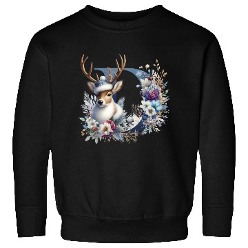 Discover funny christmas deer Sweatshirts