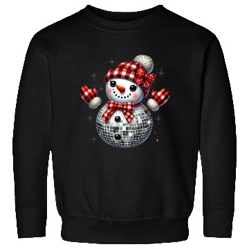 Discover Christmas Disco Snowman Sweatshirts