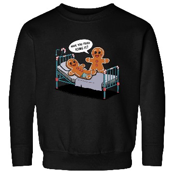 Discover Christmas Gingerbread Hospital Humor Sweatshirts