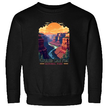 Discover Majestic Grand Canyon: Nature's Masterpiece Sweatshirts
