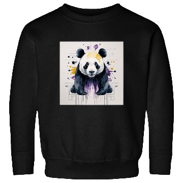 Discover Cyberpunk Panda Sweatshirts