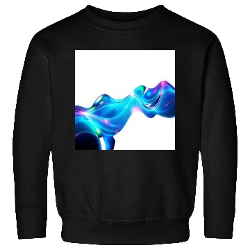 Discover Abstract Digital Waves Sweatshirts