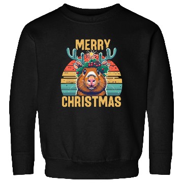 Discover Funny Guinea Pig Christmas Sweatshirts