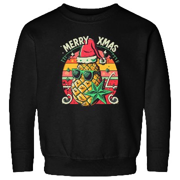 Discover Pineapple Christmas Sweatshirts