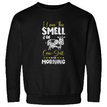 Discover Cows Farm Animal Moo Farmer Sweatshirts
