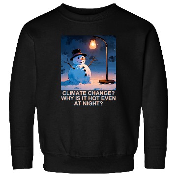 Discover Frosty Snowman Under Street Lights Christmas Sweatshirts