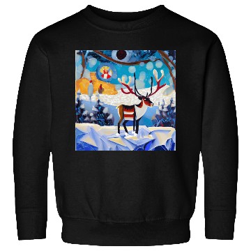 Discover Colourful winter forest Sweatshirts