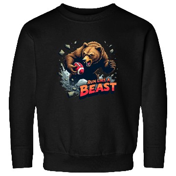Discover Angry runs: Run like a Bear Sweatshirts