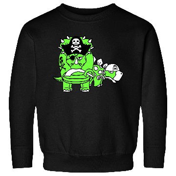 Discover Triceratops Stegosaurus 2 Dinosaur Pirates Dinos Sweatshirts