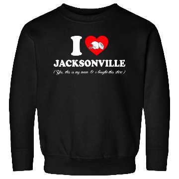 Discover Groovy I Love Jacksonville Sweatshirts
