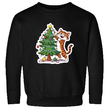 Discover Climbing the Christmas Spirit Sweatshirts
