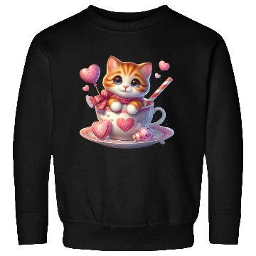 Discover Happy Valentines Day, Valentin Retro Sweatshirts