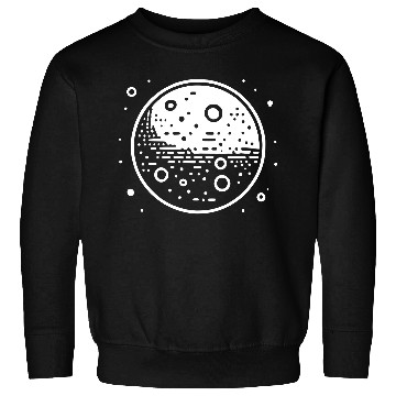 Discover Minimalistic Vector Mars Planet path3 Sweatshirts