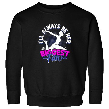 Discover Synchron Swimming I'll Always Be Her Biggest Fan Sweatshirts