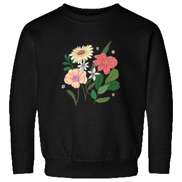 Discover Fully Blossom Flowers Sweatshirts
