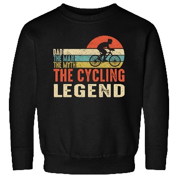 Discover Dad: The Man, The Myth, The Legend - Bold Design Sweatshirts