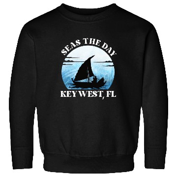 Discover Sunshine-State Florida SEAS DAY KEY-WEST, FL Sweatshirts