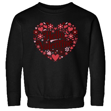 Discover Hello Valentine Sublimation Sweatshirts
