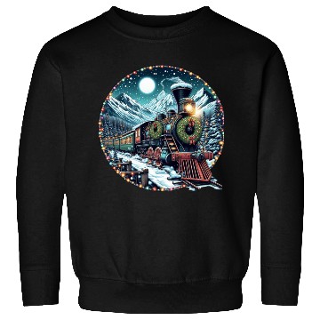 Discover Christmas Train Journey Sweatshirts