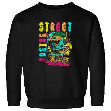 Discover Graffiti Painting Hip Hop Life Sweatshirts