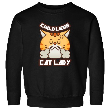 Discover childless cat lady Sweatshirts
