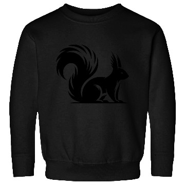Discover Wild Cute Squirrel Children Drawing Sweatshirts