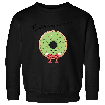 Discover Santa's Sprinkle Surprise Sweatshirts