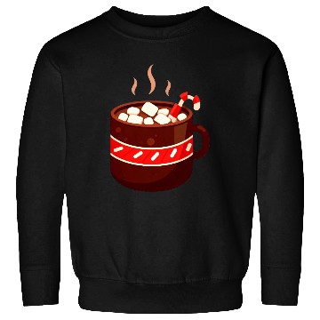 Discover Cozy Hot Chocolate Mug Design Sweatshirts
