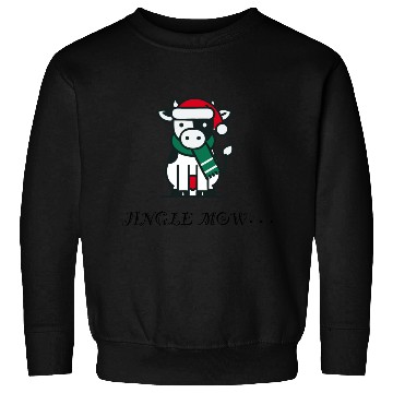 Discover Jingle Mow Funny Christmas Cow Sweatshirts