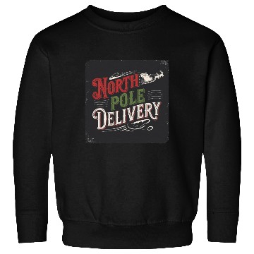 Discover North Pole Express Vintage Style Retro Christmas Sweatshirts