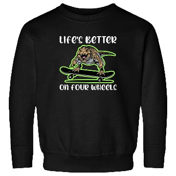 Discover Life’s Better on Four Wheels Sweatshirts