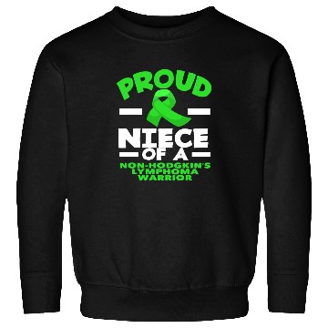 Discover Non-Hodgkin Lymphoma Awareness Proud Niece Sweatshirts