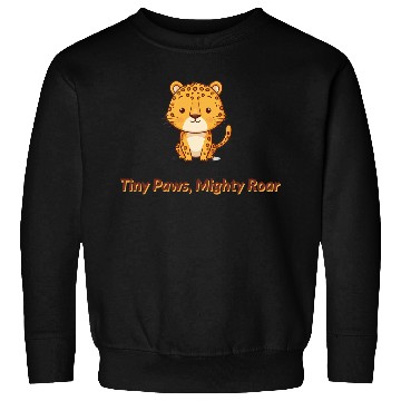 Discover Tiny Paws Mighty Roar Jaguar Sweatshirts