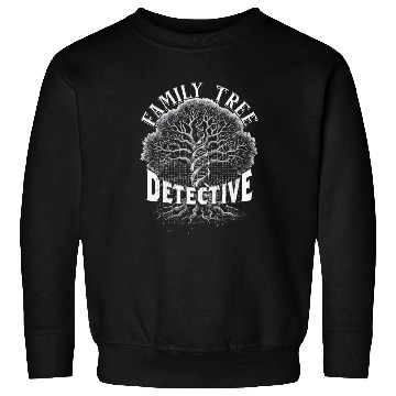 Discover Genealogy Genealogist Family Tree Detective Sweatshirts