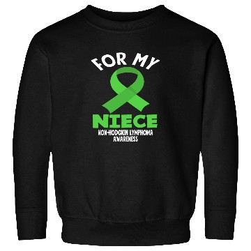 Discover Non-Hodgkin Lymphoma Awareness For My Niece Sweatshirts