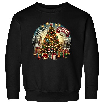 Discover Classic Christmas Tree Design - Christmas Gifts Sweatshirts