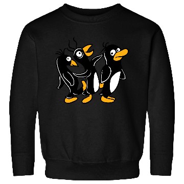 Discover Crazy Penguins Walk Stupid Foot Kick Team Friends Sweatshirts