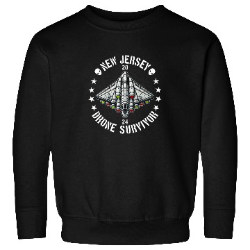 Discover New Jersey Drone Survivor | NJ Drones Aliens UAPs Sweatshirts