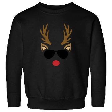 Discover Reindeer and Sunglasses, Christmas Sweatshirts