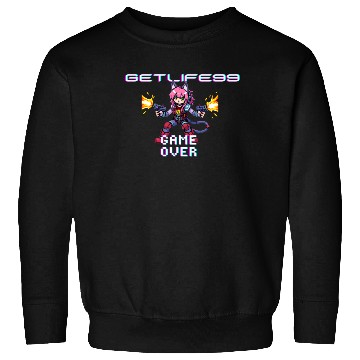 Discover getlife99 gameover gaming Sweatshirts