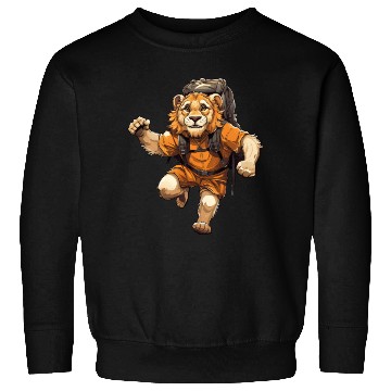 Discover Lion Hiking / Mountaineering Lion Sweatshirts