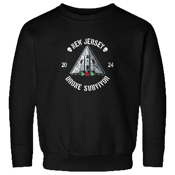 Discover New Jersey Drone Survivor | NJ Drones Aliens UAPs Sweatshirts